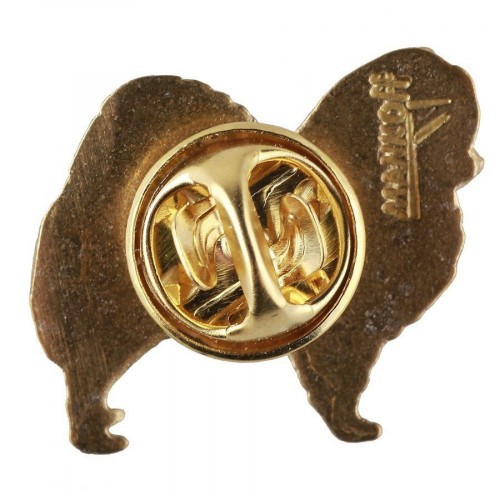 Значок Шпиц Латунь