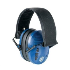 Наушники активные стрелковые Caldwell S&W Sigma Electronic 20 ДБ Синий