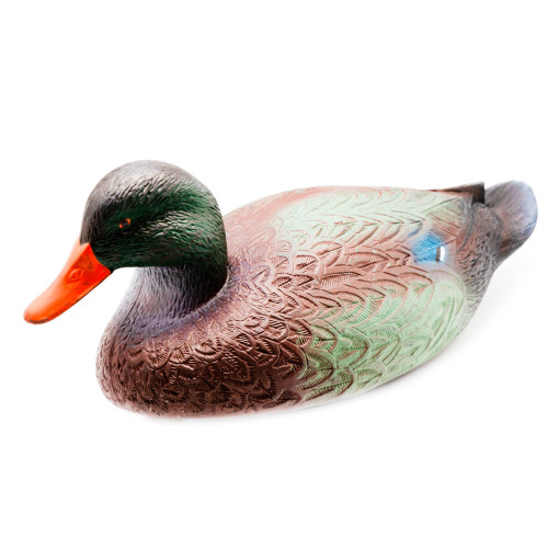 Чучело утиное Стикхант №13 Кряква селезень сминаемое резиновое