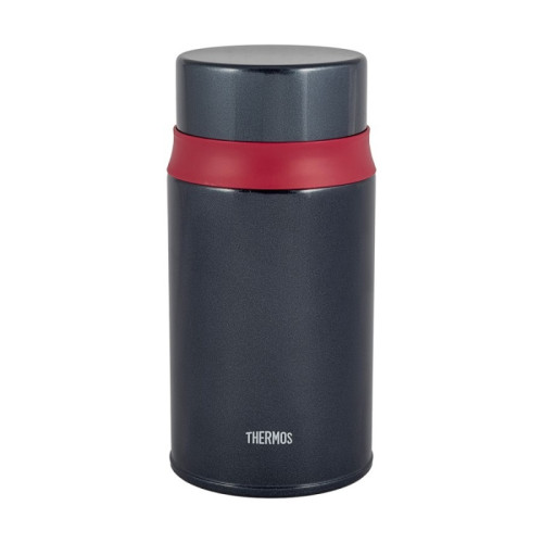 Термос для еды THERMOS TCLD-720S 0.72L, складная ложка из нержавеющей стали, синий