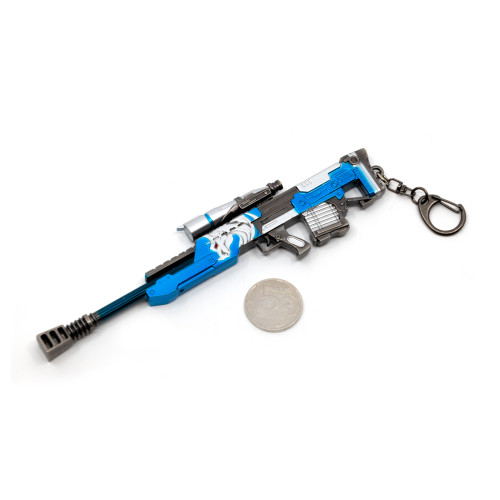 Брелок Microgun M Снайперская винтовка Barrett M95 Mod Синий (Рисунок)