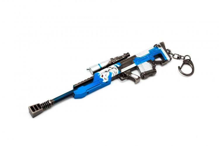 Брелок Microgun M Снайперская винтовка Barrett M95 Mod Синий (Рисунок)