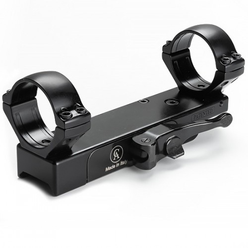 Кольца-моноблок для прицела Contessa Alessandro (SBP01/SP01) быстросъемные D=30 мм H=3 мм на Weaver | Низкий