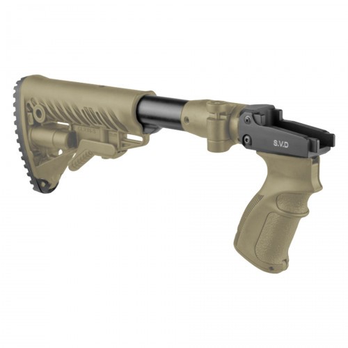 Приклад телескопический Fab Defense M4-SVD для СВД / Тигр Койот