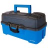 Ящик Plano Three Tray Tackle Box (PLAMT6231) для хранения приманок и аксессуаров с 3-уровневой системой Синий
