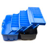 Ящик Plano Three Tray Tackle Box (PLAMT6231) для хранения приманок и аксессуаров с 3-уровневой системой Синий