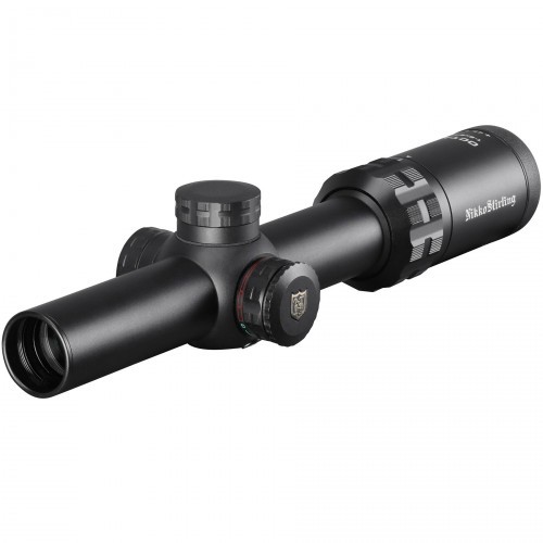 Прицел оптический Nikko Stirling Octa 1-8X24 IR SFP FP WP (NSOC1824) Сетка №4Dot