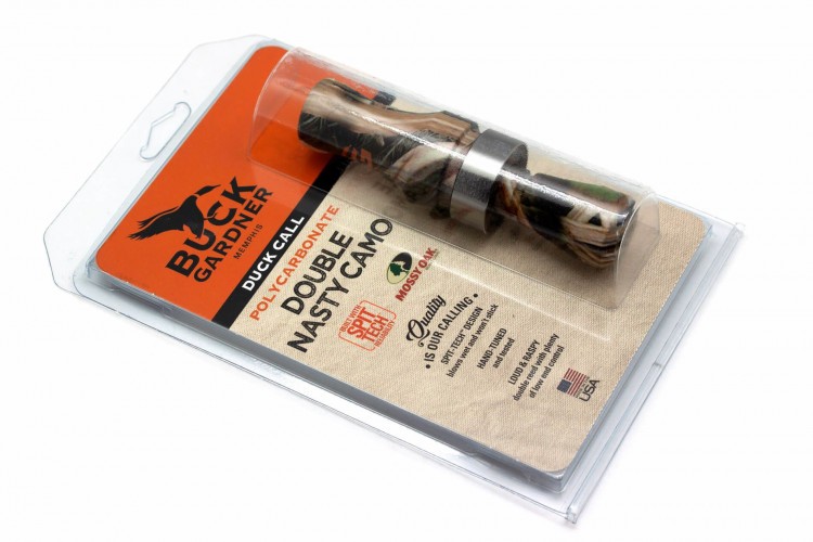 Манок духовой на утку крякву Buck Gardner Double Nasty SPIT-TECH DNP-MOB Камуфляж