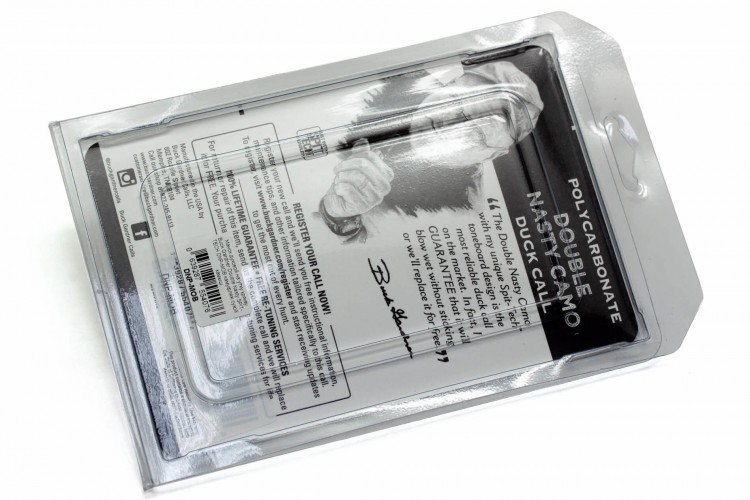 Манок духовой на утку крякву Buck Gardner Double Nasty SPIT-TECH DNP-MOB Камуфляж