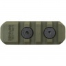 Планка Picatinny Fab Defense MA-2 для M-LOK на 4 слота Зеленый
