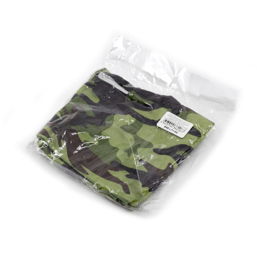 Маска балаклава RusForce Breath летняя трикотажная 1 отверстие с защитой дыхательных путей Мультикам Зелёный