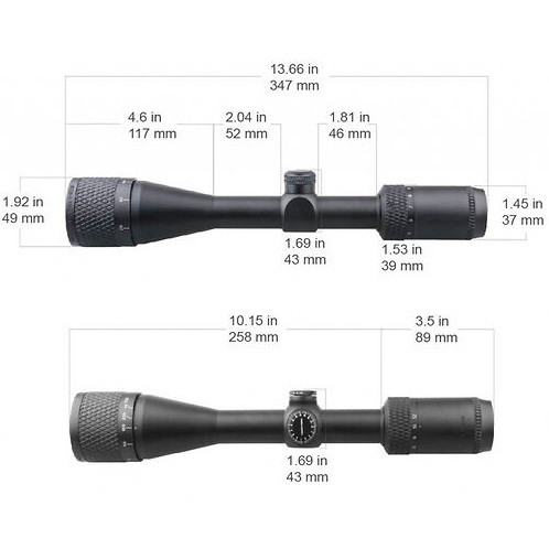 Прицел оптический Vector Optics Matiz 4-12X40 SFP AO WP (SCOM-29P) Сетка Rimfire .22 LR