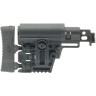 Приклад телескопический DLG Tactical Сайга (AK74M4) для АК-74М / АК-100 / Сайга-9 / Сайга-12 с упором