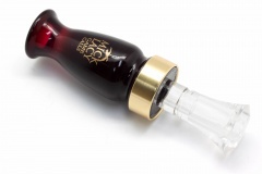 Манок духовой на утку (одинарный) Mick Lacy ML24 поликарбонат Бордовый