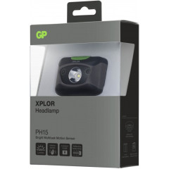 Фонарь налобный GP EXPLOR GPPH15E-2B1 Cвет - Холодный 300 lm 157 м