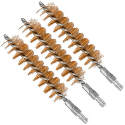 Ерш щетинный для чистки оружия Bore Tech Benchmark BTBR-50-003 для .50 калибра Папа 8/32 Бронза 3 шт