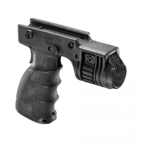Рукоятка тактическая Fab Defense T-GRIP - R с креплением для фонаря 25.4 мм Черный