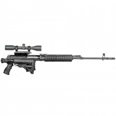 Приклад телескопический Fab Defense M4-SVD SB для СВД / Тигр с амортизатором Хаки