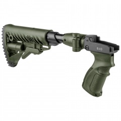 Приклад телескопический Fab Defense M4-SVD SB для СВД / Тигр с амортизатором Хаки
