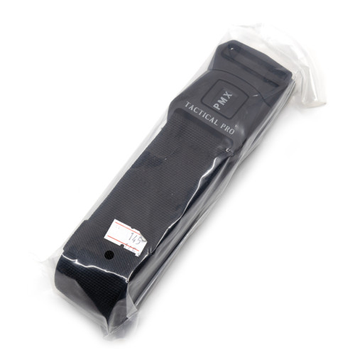 Ремень брючный PMX-18 с металлической застёжкой Черный