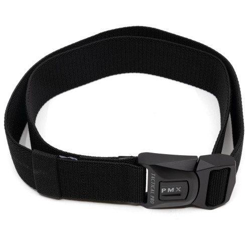 Ремень брючный PMX-18 с металлической застёжкой Черный