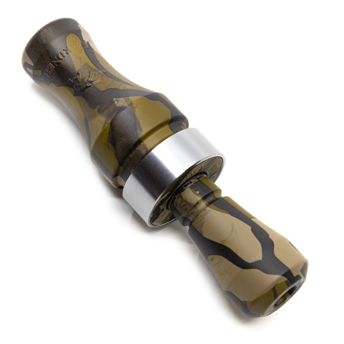 Манок духовой на утку крякву Buck Gardner Double Nasty SPIT-TECH DNP-BLD камуфляж кора дерева