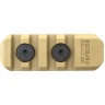 Планка Picatinny Fab Defense MA-2 для M-LOK на 4 слота Бежевый