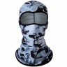 Маска балаклава RusForce Breath трикотажная 1 отверстие с защитой дыхательных путей Мультикам Светлый