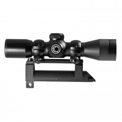 Прицел оптический Barska Contour 4X32S SFP FP WP (AC10882) Сетка Duplex 30/30 с базой для СКС