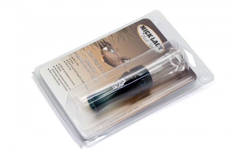 Манок духовой на утку чирок Mick Lacy ML26 поликарбонат Синий