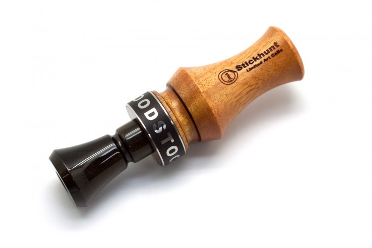 Манок духовой на утку акриловый Stickhunt ArtCalls Woodstock Хейдж 1 лепесток Чёрное золото