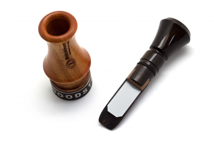 Манок духовой на утку акриловый Stickhunt ArtCalls Woodstock Хейдж 1 лепесток Чёрное золото