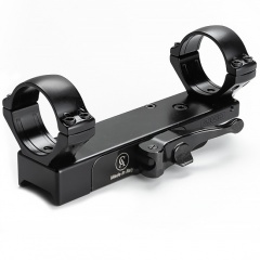 Кольца-моноблок для прицела Contessa Alessandro (SBP01/SP03) быстросъемные D=30 мм H=7.5 мм на Weaver | Низкий