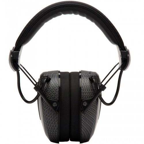 Наушники активные стрелковые Pyramex Venture Gear Clandestine VGPME17 24-85 ДБ Карбон