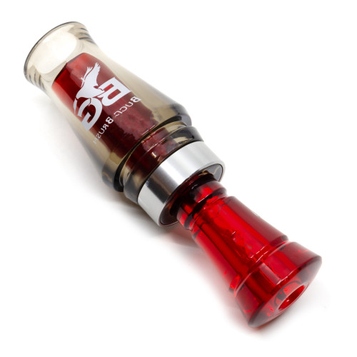 Манок духовой на утку крякву Buck Gardner Buck Brush Short Barrel BB3-S/RT Дымчатый / Красный