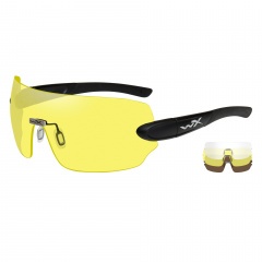 Очки баллистические стрелковые Wiley X Detection 1203 ANTI-FOG Прозрачные 89%|Жёлтые 85%|Медные 12%