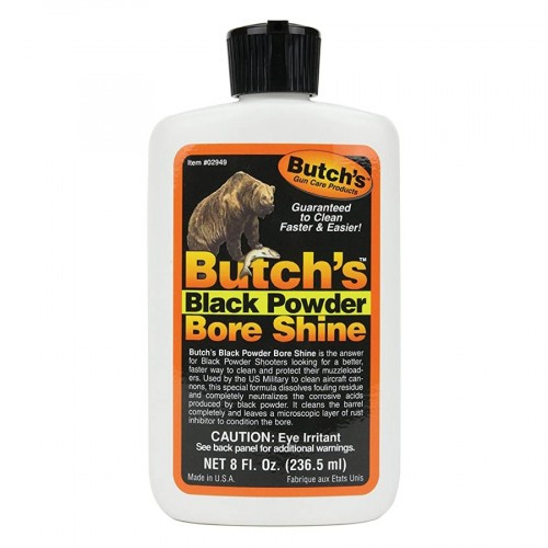 Средство Butch's Bore Shine lack Powder 02949 для удаления черного пороха 236 мл