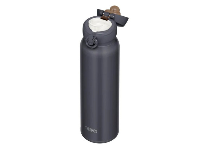 Термос для напитков (термокружка) THERMOS JNL-756 SMB 0.75L, нержавеющая сталь, откидной механизм, чёрный