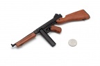 Модель сувенирная в виде оружия Microgun L Thompson Пистолет-пулемёт Коричневый