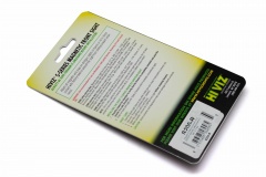 Мушка магнитная HiViz S200-R на вентилируемую планку 4.2 - 6.7 мм красный