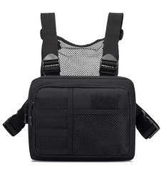 Сумка RusForce нагрудная тактическая Чёрный