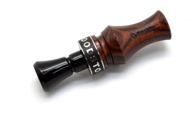 Манок духовой на утку акриловый Stickhunt ArtCalls Woodstock Бокоте 1 лепесток Чёрный