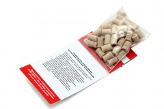 Патч войлочный для чистки оружия A2S GUN A2S-8.5-50 диам. 8.5 мм Белый 50 шт