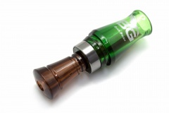 Манок духовой на утку крякву Buck Gardner Buck Brush Short Barrel BB3-CG/S Зелёный / Дымчатый