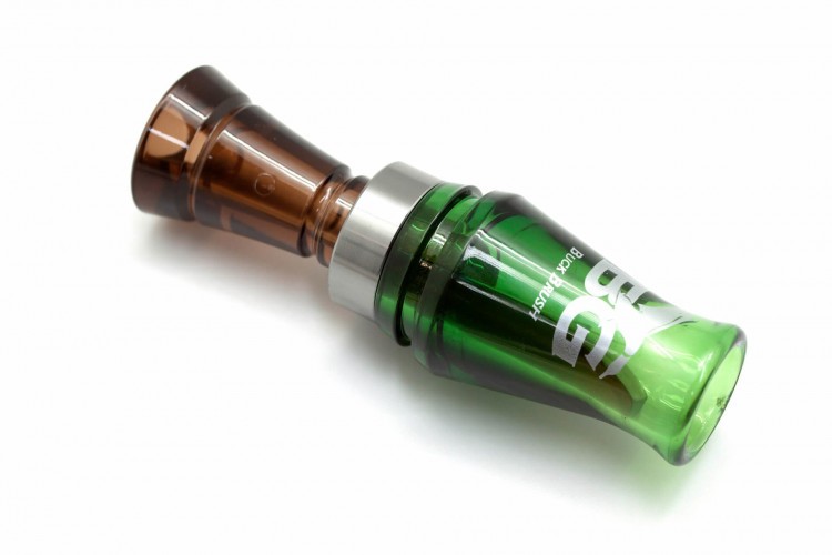 Манок духовой на утку крякву Buck Gardner Buck Brush Short Barrel BB3-CG/S Зелёный / Дымчатый
