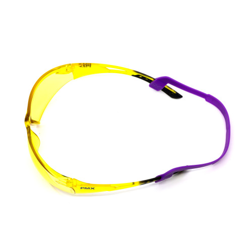 Шнурок-резинка силиконовая для стрелковых очков 22 см Фиолетовый