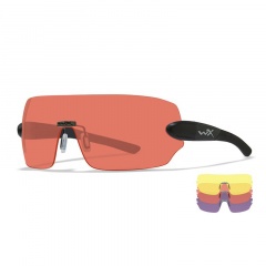 Очки баллистические стрелковые Wiley X Detection 1204 ANTI-FOG Жёлтые 85%|Оранжевые 54%|Пурпурные 38%