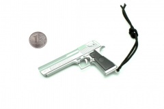 Брелок Microgun M Пистолет Desert Eagle Серебристый