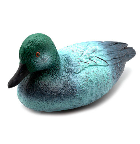 Чучело утиное Стикхант №17 Гоголь селезень зеленый сминаемое резиновое