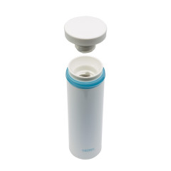Термос для напитков (термокружка) THERMOS JNO-500 0.5L, круговой поильник, жемчужный